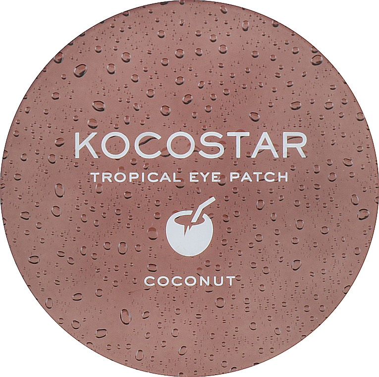 Hydrogel Augenpatches für alle Hauttypen mit Kokosnuss - Kocostar Tropical Eye Patch Coconut — Bild N5