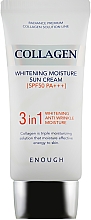 Sonnenschutzcreme für das Gesicht mit Meereskollagen - Enough Collagen 3in1 Whitening Moisture Sun Cream SPF50 PA + + + — Bild N2