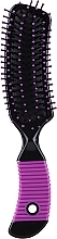 Düfte, Parfümerie und Kosmetik Haarbürste 21 cm lila mit schwarz - Ampli