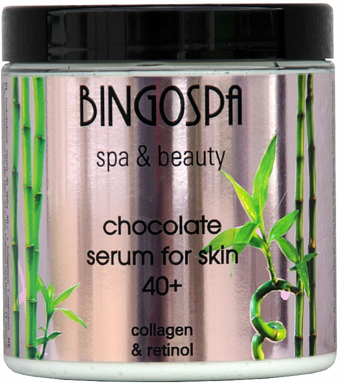 Chocolate Body Serum mit Coenzym Q10 und Olivenöl - BingoSpa Chocolate Skin Serum
