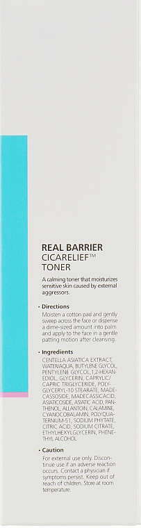 Hypoallergener beruhigender Toner - Real Barrier Cicarelief Toner — Bild N3