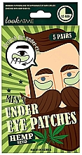 Düfte, Parfümerie und Kosmetik Gelpatches für Männer unter den Augen - Look At Me Hemp Seed Men's Under Eye Patches