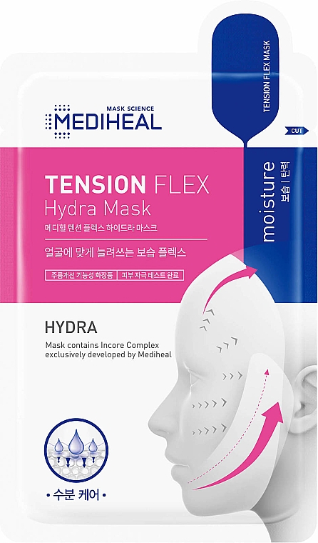 Feuchtigkeitsspendende Gesichtsmaske - Mediheal Tension Flex Hydra Mask — Bild N1