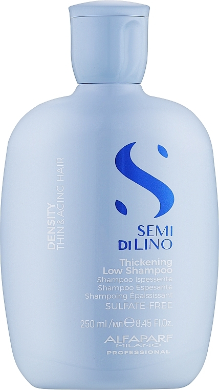 Shampoo für dickes Haar - Alfaparf Semi di Lino Density Thickening Low Shampoo — Bild N1