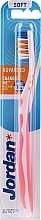 Düfte, Parfümerie und Kosmetik Zahnbürste weich rosa - Jordan Advanced Soft Toothbrush