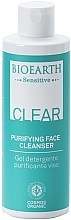 Reinigungsgel für problematische und fettige Haut - Bioearth Sensitive Clear Purifying Face Cleanser — Bild N1