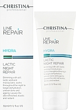 Gesichtscreme mit Milchsäure - Christina Line Repair Hydra Lactic Night Repair — Bild N2