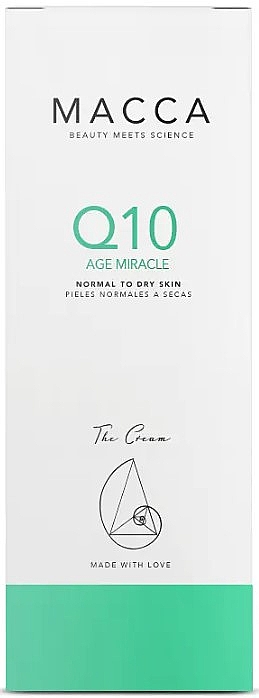 Verjüngende und revitalisierende Gesichtscreme für normale und trockene Haut - Macca Q10 Age Miracle Cream Normal To Dry Skin — Bild N2