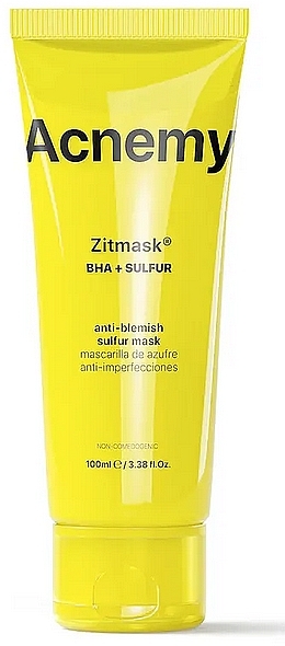 Gesichtsmaske mit Schwefel  - Zitmask Anti-Blemish Sulfur Mask  — Bild N2