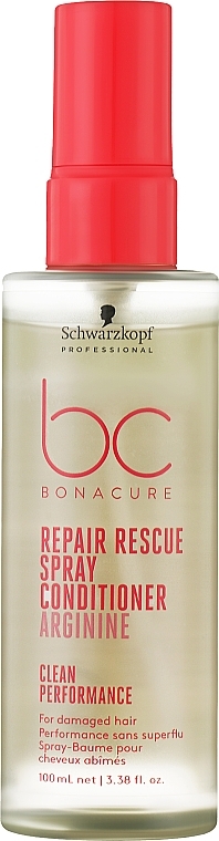 Conditioner-Spray mit Arginin für geschädigtes Haar - Schwarzkopf Professional Bonacure Repair Rescue Spray Conditioner Arginine — Bild N1