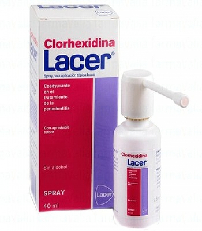 Mundspray - Lacer Chlorhexidine Spray — Bild N1