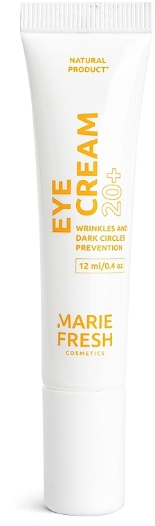 Anti-Falten Augencreme 20+ - Marie Fresh Cosmetics Eye Cream — Bild N1