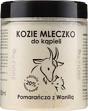 Düfte, Parfümerie und Kosmetik Natürliches Ziegenmilchbad Orange & Vanilla - E-Fiore Orange And Vanilla Natural Goat's Bath Milk