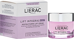 Regenerierende Anti-Aging Nachtcreme mit Lifting-Effekt - Lierac Lift Integral Night Restructuring Lift Cream — Bild N2