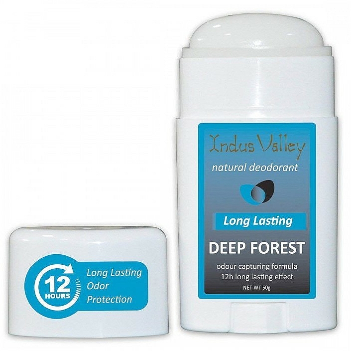 Natürlicher Deostick Deep Forest - Indus Valley Men Deep Forest Deodorant Stick — Bild N2