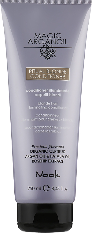 Conditioner für blondes Haar - Nook Magic Arganoil Ritual Blonde Conditioner — Bild N1