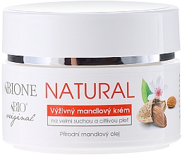 Feuchtigkeitsspendende Gesichtscreme für trockene und empfindliche Haut mit Mandelöl - Bione Cosmetics Bio Original Natural Nourishing Almond Cream — Bild N2