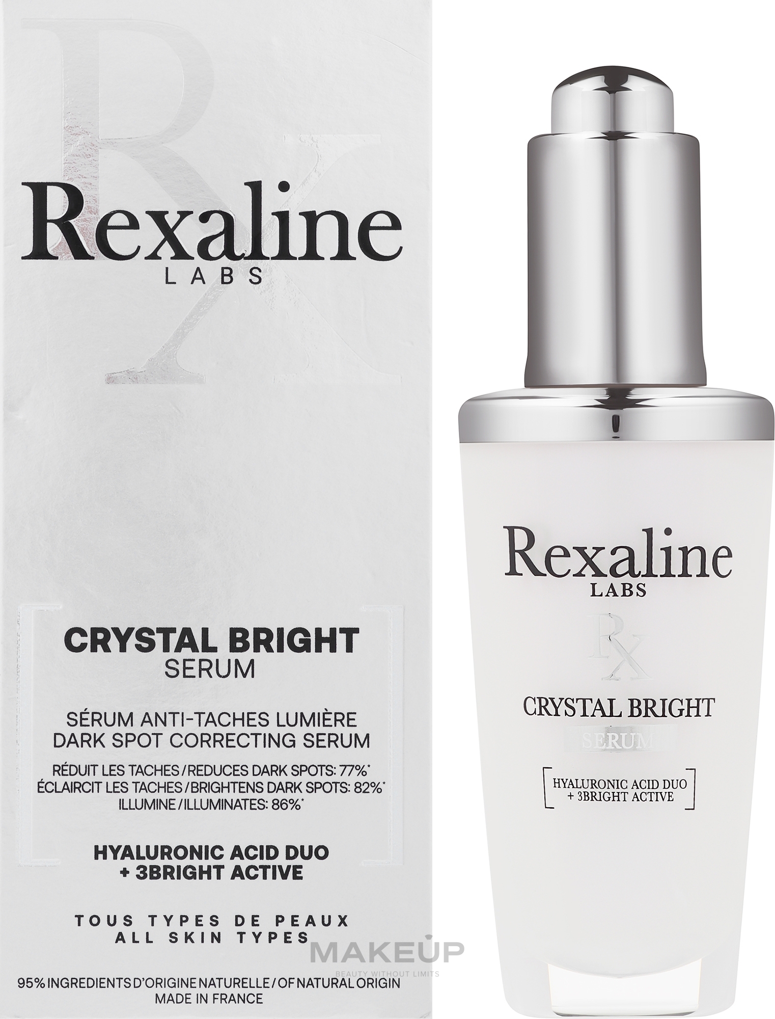 Aufhellendes Gesichtsserum - Rexaline Crystal Bright Serum — Bild 30 ml