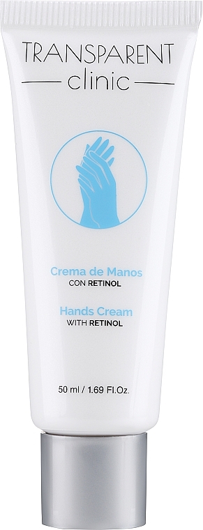 Handcreme mit Retinol - Transparent Clinic Hand Cream With Retinol — Bild N1