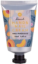 Düfte, Parfümerie und Kosmetik Hand- und Nagelcreme Pfirsich - Accentra Spring Time Hand & Nail Cream Finely Fragranced