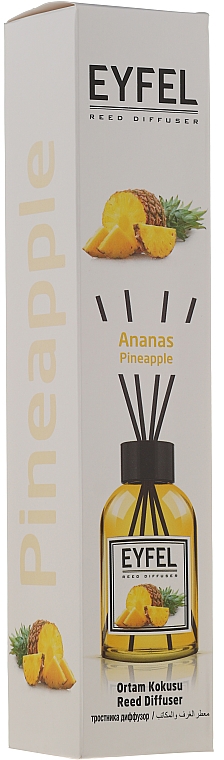 Raumerfrischer Ananas - Eyfel Perfume Ananas Reed Diffuser 