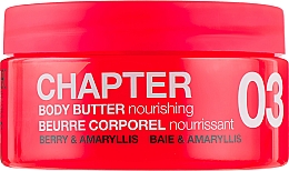 Pflegende Körperbutter Himbeere und Amaryllis - Mades Cosmetics Chapter 03 Body Butter — Bild N1
