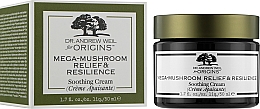 Feuchtigkeitsspendende und beruhigende Gesichtscreme gegen Rötungen und Reizungen - Origins Dr. Weil Mega-Mushroom Relief & Resilience Soothing Cream — Bild N2