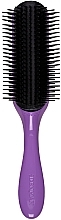 Düfte, Parfümerie und Kosmetik Haarbürste D4 schwarz mit lila - Denman Original Styling Brush D4 African Violet