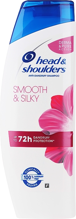 Glättendes Shampoo für Haar und Kopfhaut - Head & Shoulders Smooth & Silky Shampoo  — Bild N6