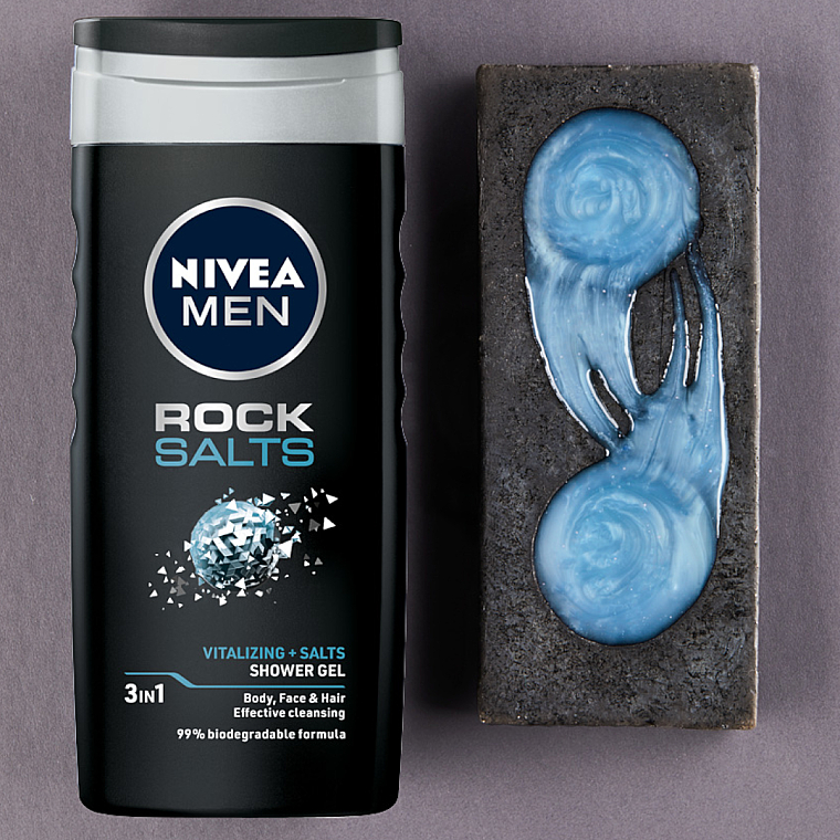 Duschgel - NIVEA Man Rock Salt Shower Gel — Bild N3