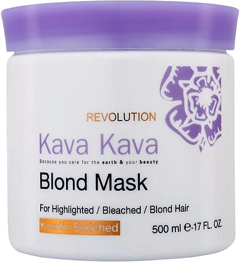 Maske für gesträhntes, gebleichtes und blondes Haar - Kava Kava Blond Mask for Highlighted Bleached and Blond Hair — Bild N1