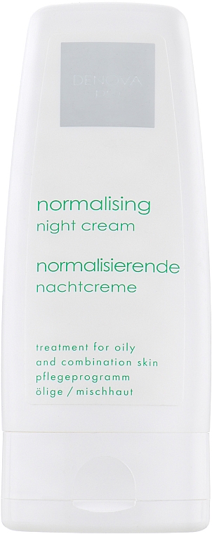 Normalisierende Nachtcreme für fettige Haut - Denova Pro Normalizing Night Cream — Bild N1