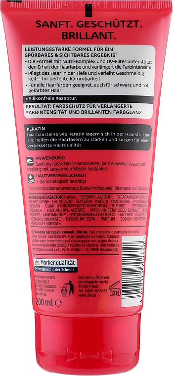 Farbschutzende Haarspülung - Balea Color Protection Hair Conditioner — Bild N2