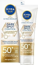 Sonnenschutz-Fluid Kontrolle dunkler Flecken - Nivea Sun UV Face Specialist Dark Spot Control SPF 50+ Sun Fluid — Bild N1