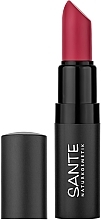 Düfte, Parfümerie und Kosmetik Mattierender Bio-Lippenstift - Sante Matte Lipstick