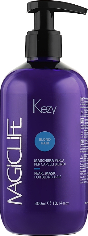 Perlenmaske für blondes Haar - Kezy Magic Life Pearl Mask — Bild N1