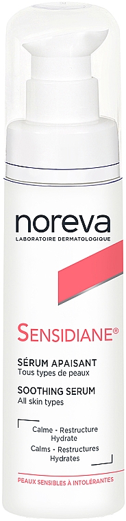 Intensiv beruhigendes und regenerierendes Gesichtsserum für alle Hauttypen - Noreva Laboratoires Sensidiane Soothing Serum All Skin Types — Bild N1