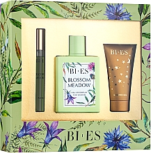 Düfte, Parfümerie und Kosmetik Bi-Es Blossom Meadow - Duftset (Eau de Parfum 100ml + Eau de Parfum Mini 12ml + Duschgel 50ml)