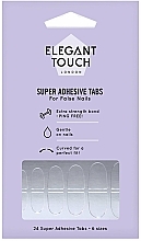 Düfte, Parfümerie und Kosmetik Superklebende Tabs für falsche Nägel - Elegant Touch Super Adhesive Tabs