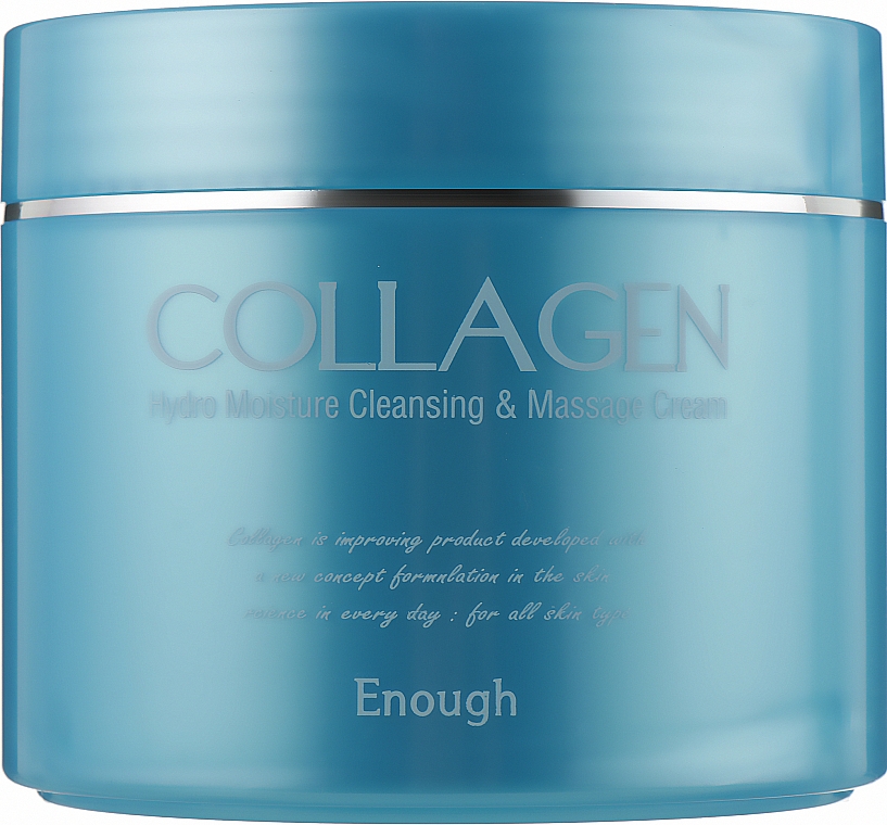 Feuchtigkeitsspendende Massagecreme für den Körper mit Kollagen - Enough Collagen Hydro Moisture Cleansing Massage Cream — Bild N1