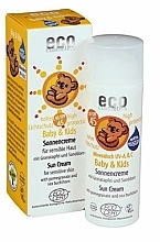 Düfte, Parfümerie und Kosmetik Sonnenschutzcreme mit Granatapfel und Sanddorn für Babys und Kinder SPF 45 - Eco Cosmetics Baby Sun Cream SPF 45