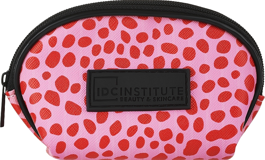 Mini-Kosmetiktasche, rosa-rot - IDC Institute Makeup Bag — Bild N1