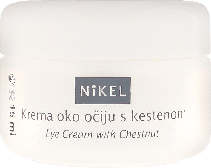 Aufhellende Augencreme mit Kastanie - Nikel Eye Cream with Chestnut — Bild N2