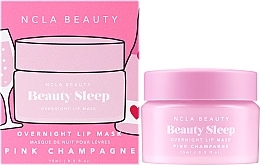 Lippenmaske für die Nacht - NCLA Beauty Beauty Sleep Overnight Lip Mask Pink Champagne — Bild N2