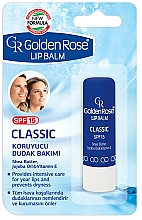 Lippenbalsam - Golden Rose Lip Balm Classic SPF15 — Bild N1