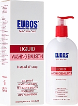 Flüssige Wasch-, Dusch- und Badeemulsion - Eubos Med Basic Skin Care Liquid Washing Emulsion Red — Bild N4
