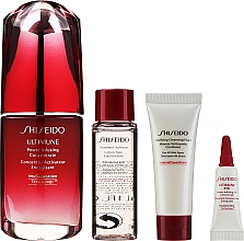 Set - Shiseido Beauty Blossoms Ultimune Power Infusing Concentrate Set (f/conc/50ml + eye/conc/3ml + softner/30ml + foam/15ml) — Bild N2