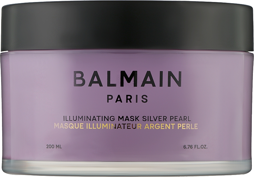 Aufhellende Maske für Blondinen - Balmain Paris Illuminating Mask Silver Pearl — Bild N1