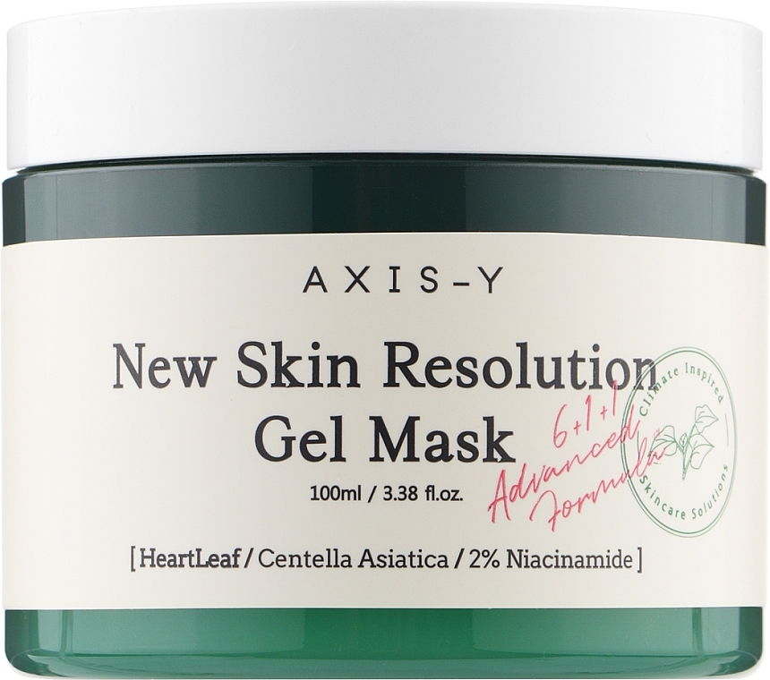 Gelmaske für das Gesicht - Axis-Y New Skin Resolution Gel Mask — Bild N1