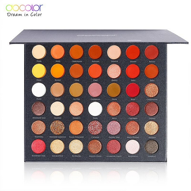 Lidschatten-Palette 45 Farben - Docolor PRO+ 42 Colors Eyeshadow Palette — Bild N4